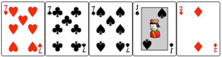 Three of kind