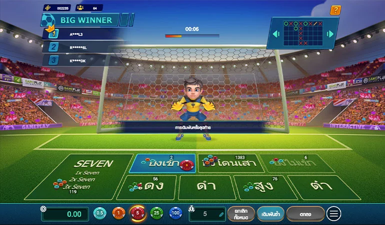 ตัวอย่าง การว่างเดิมพนัน