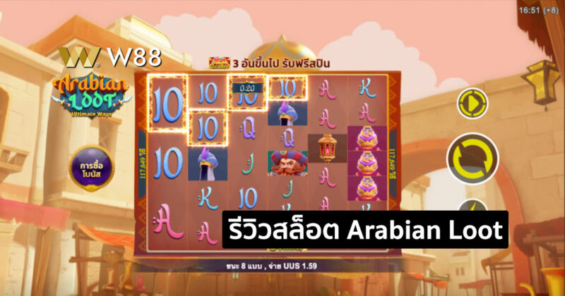 รีวิวสล็อต Arabian Loot : Ultimate Ways สล็อตใหม่ล่าสุดจากค่าย GPI